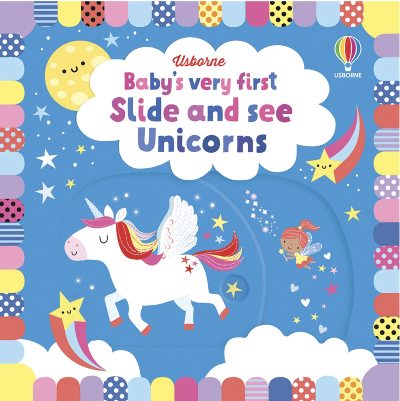 Baby's Very First Slide and See Unicorns book cover