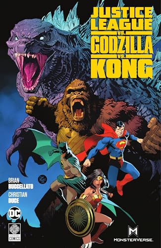 Justice League vs. Godzilla vs. Kong book cover