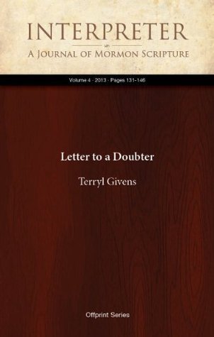 Letter to a Doubter book cover