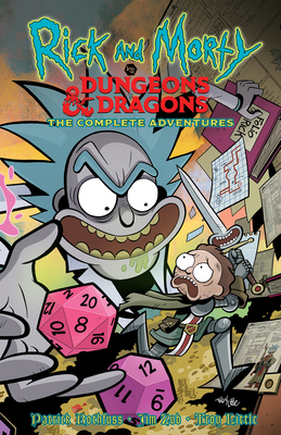 Rick and Morty vs. Dungeons & Dragons book cover