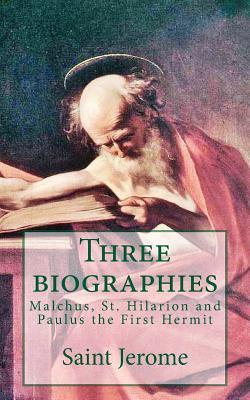Three biographies book cover