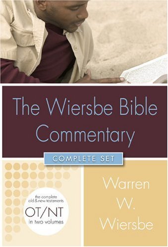 Wiersbe Bible Commentary 2 Vol Set book cover