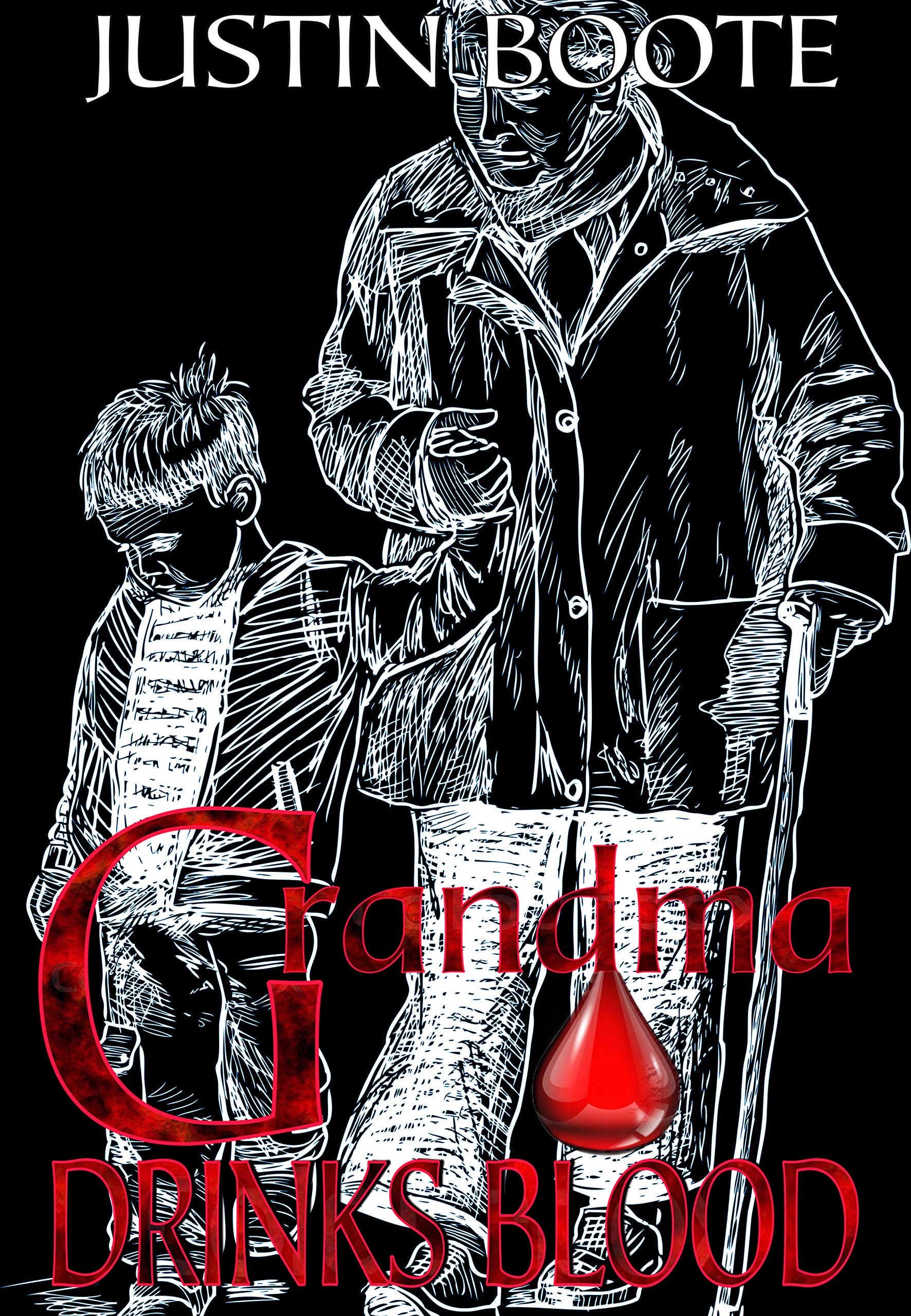 Grandma Drinks Blood book cover