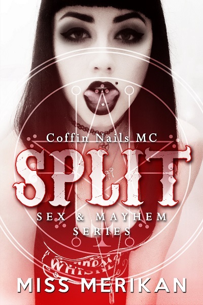Split book cover