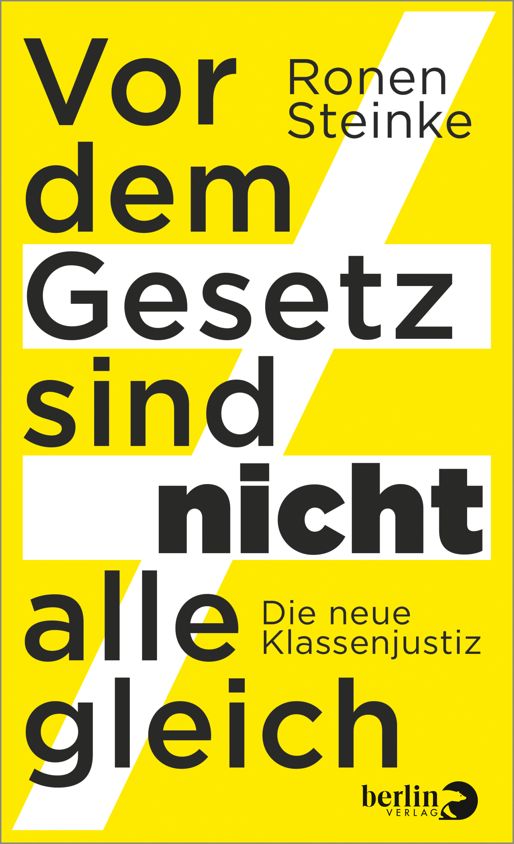 Vor dem Gesetz sind nicht alle gleich book cover