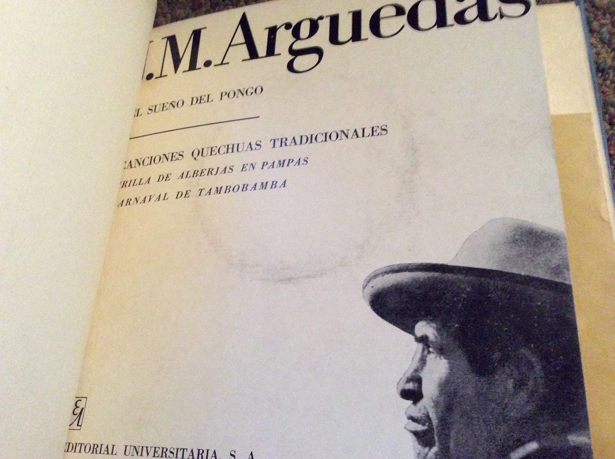 El Sueño del Pongo y Canciones Quechuas Tradicionales book cover
