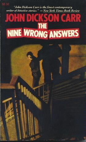 The Nine Wrong Answers book cover