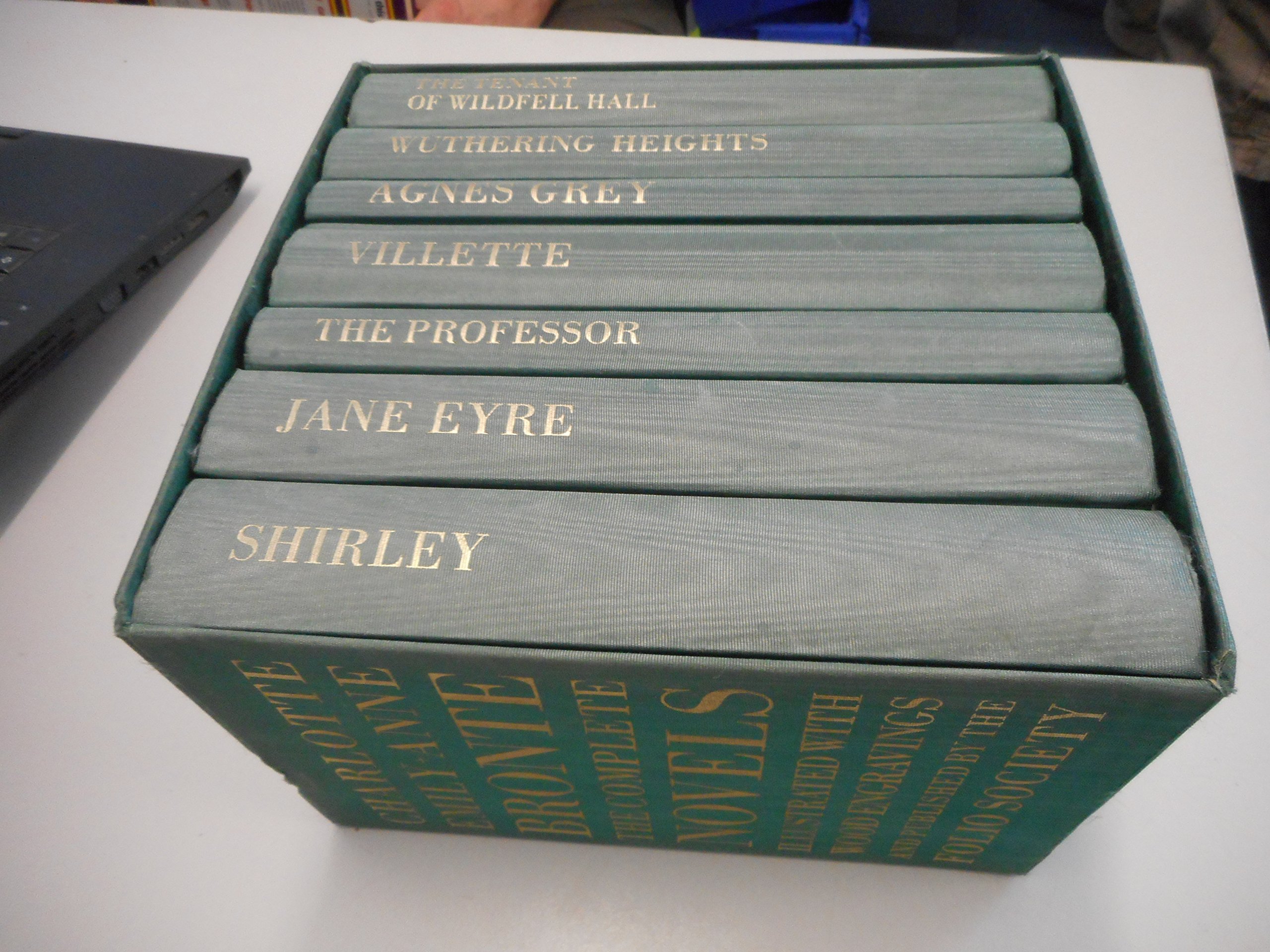 The Complete Novels, Jane Eyre, the Professor, Shirley, Agnes Grey, Villette, the Tenant of Wildfell Hall Wuthering Heights book cover