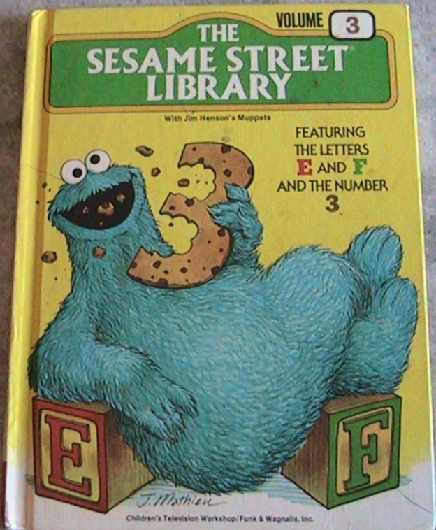 The Sesame Street Library book cover 3