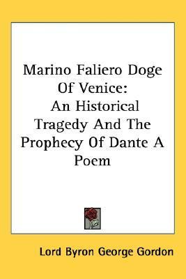 Marino Faliero Doge of Venice book cover