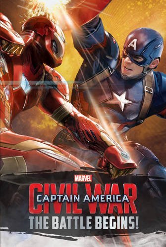 Marvel Captain America Civil War The Battle Begins! book cover