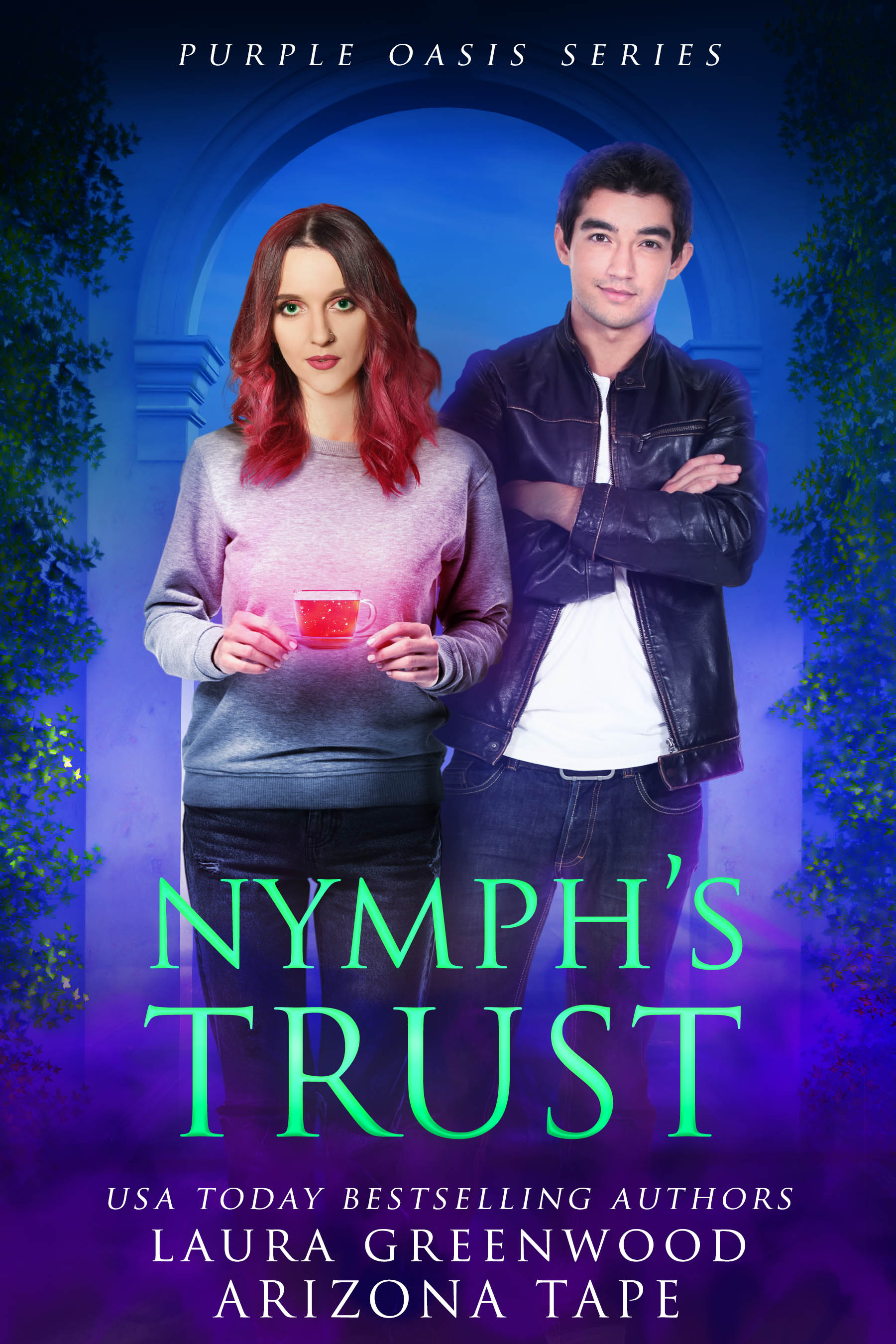 Purple Oasis book cover 1