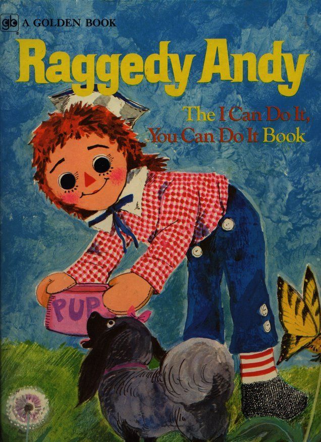 Raggedy Andy book cover