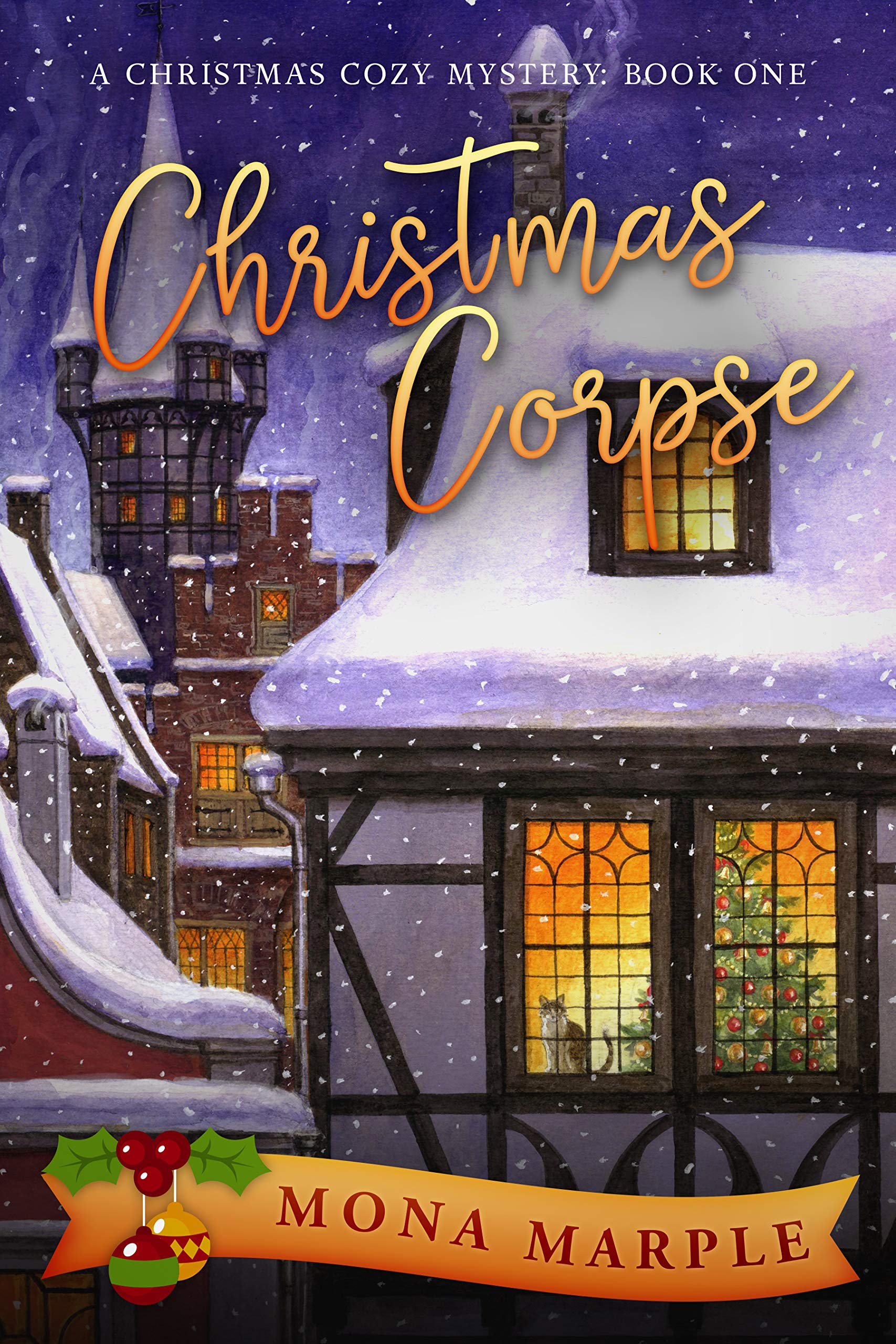A Christmas Cozy Mystery book cover 1