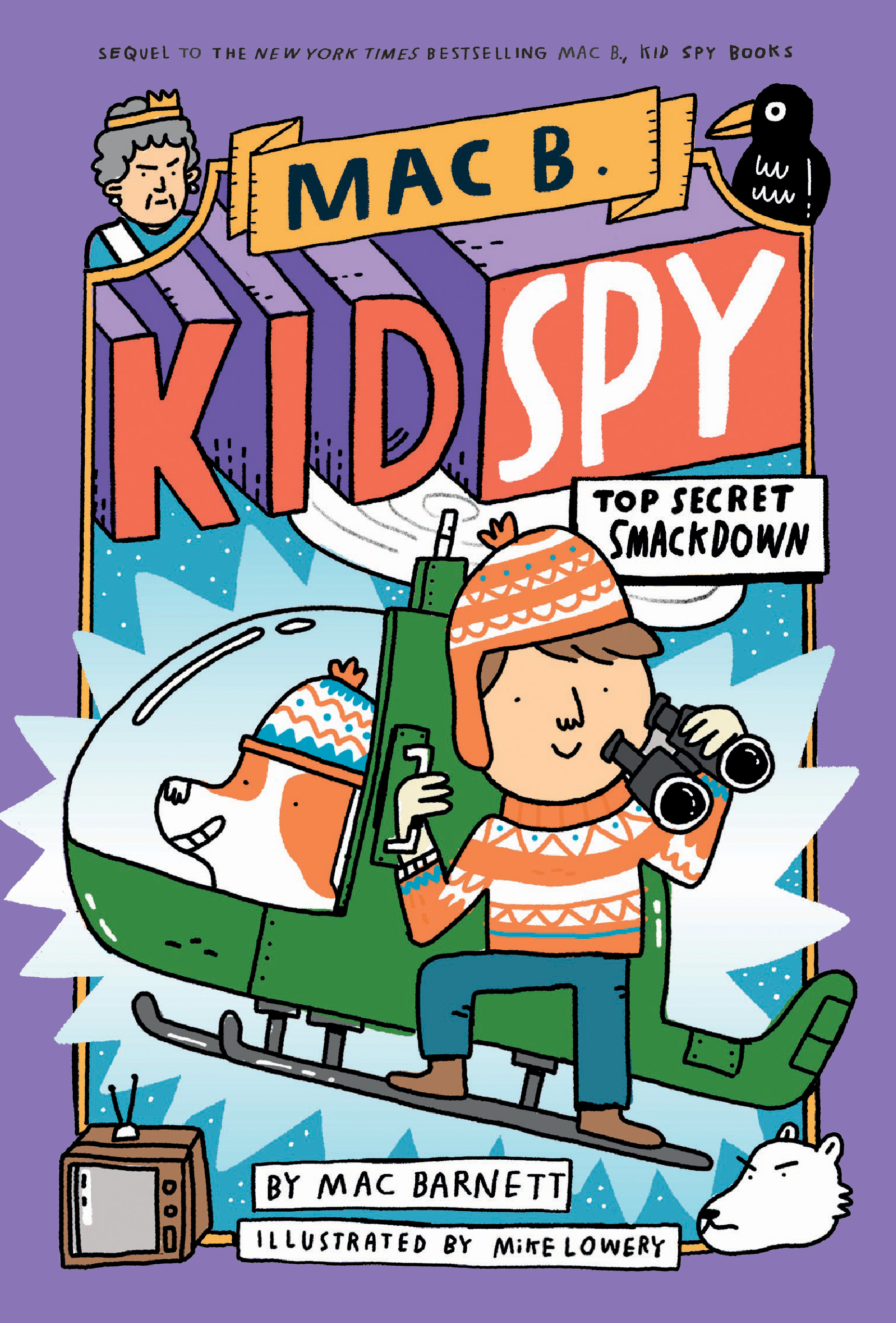 Mac B., Kid Spy book cover 1