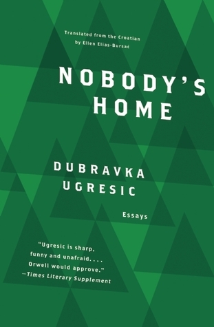 Nobody's Home book cover