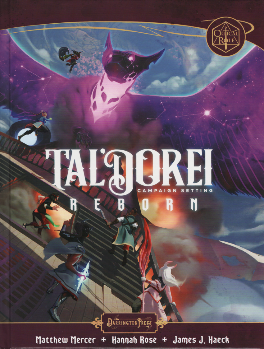 Tal'Dorei Campaign Setting Reborn book cover
