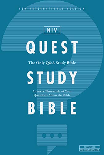 NIV, Quest Study Bible, eBook book cover