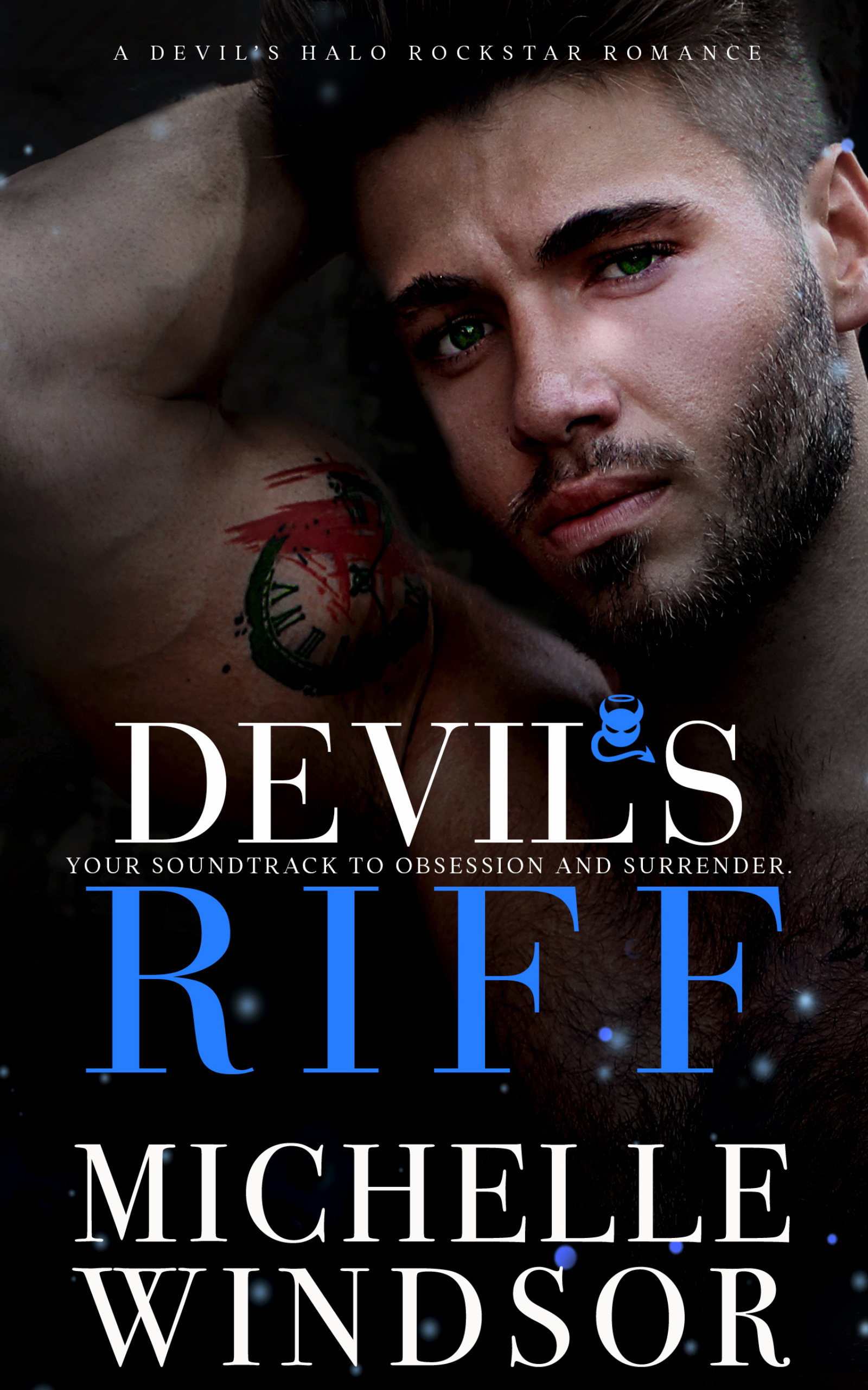 Devil's Riff (Book 2 in Devil's Halo Rockstar Romance Series book cover