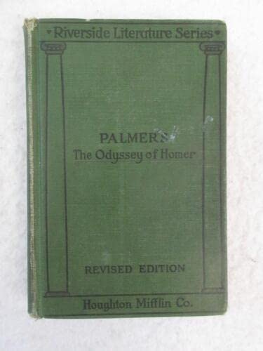 Rare PALMER'S ODYSSEY OF HOMER Revised Edition Riverside Literature Series 1921 [Hardcover] Homer book cover