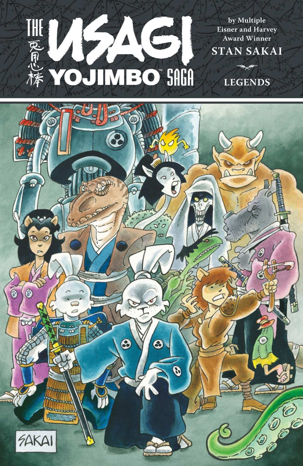 The Usagi Yojimbo Saga book cover