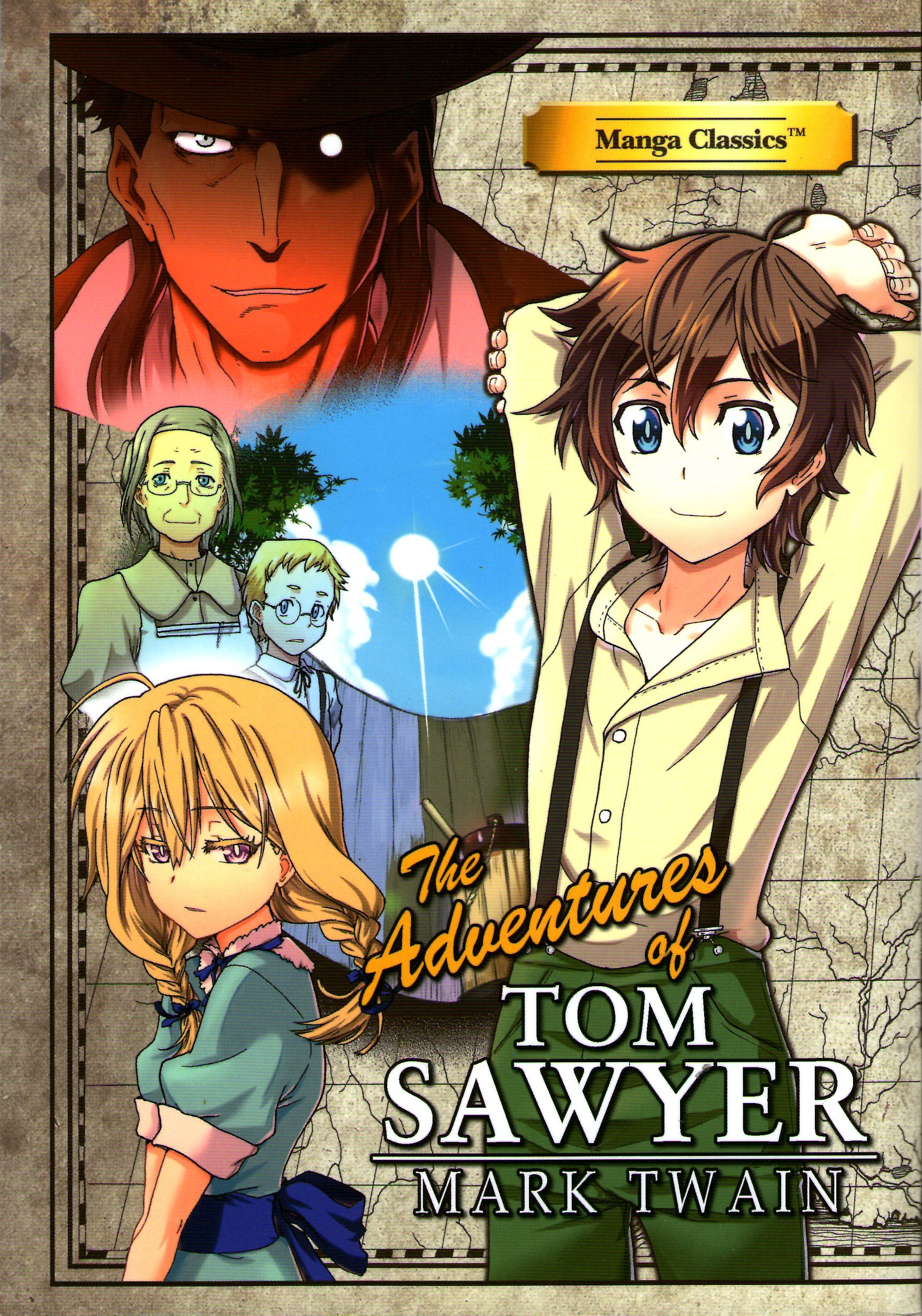 The Adventures of Tom Sawyer book cover