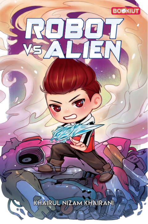Robot vs Alien book cover