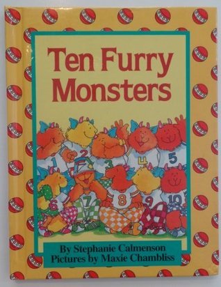 Ten Furry Monsters book cover