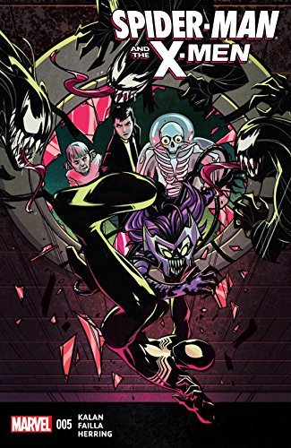 Spider-Man and the X-Men book cover 1