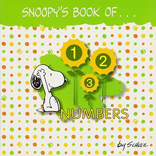 Snoopy's Book of Numbers book cover
