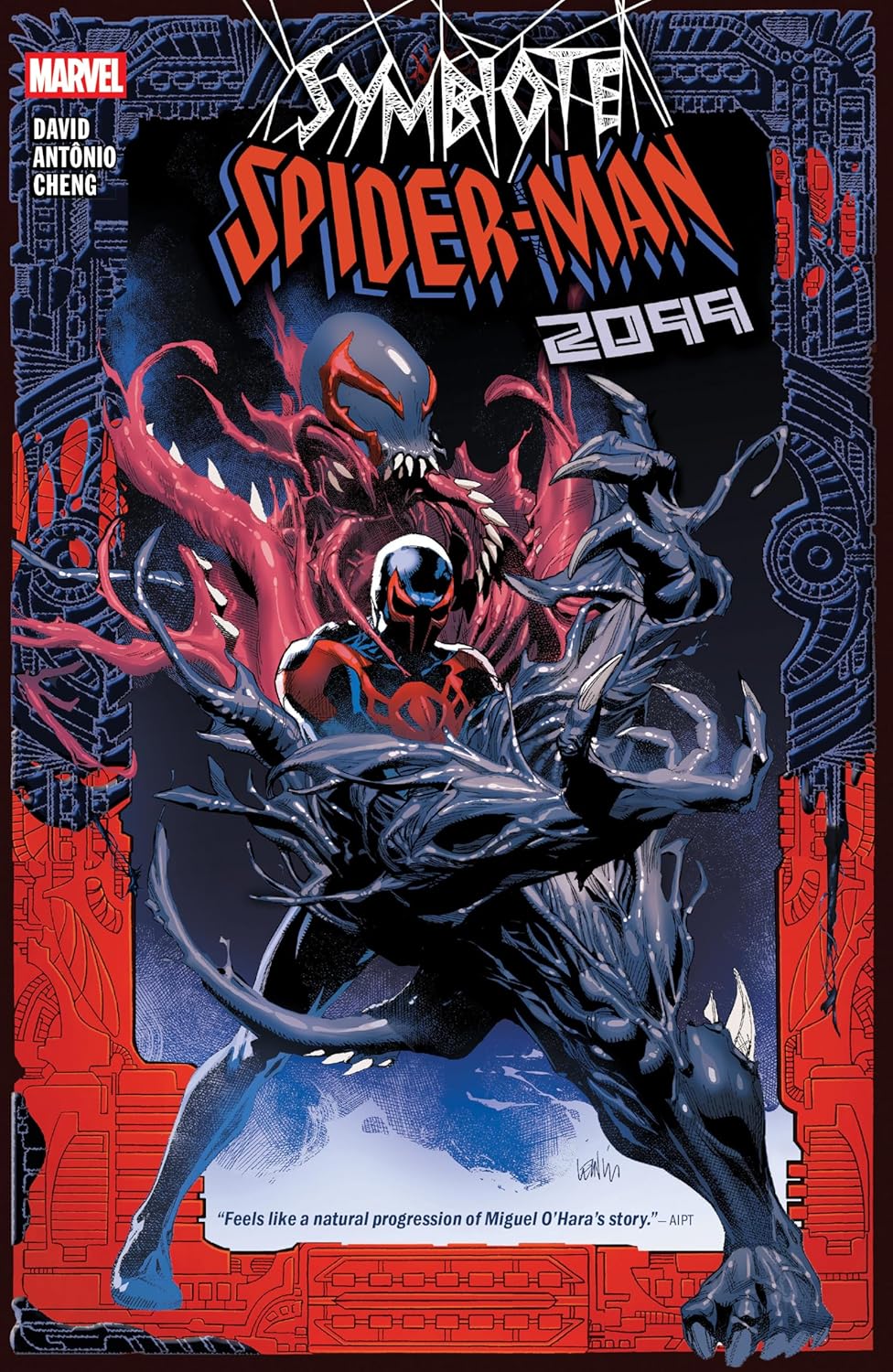 Symbiote Spider-Man by Peter David book cover 2