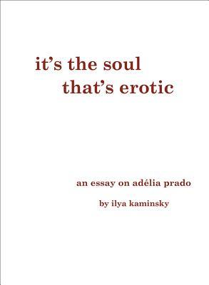 It's the Soul That's Erotic book cover