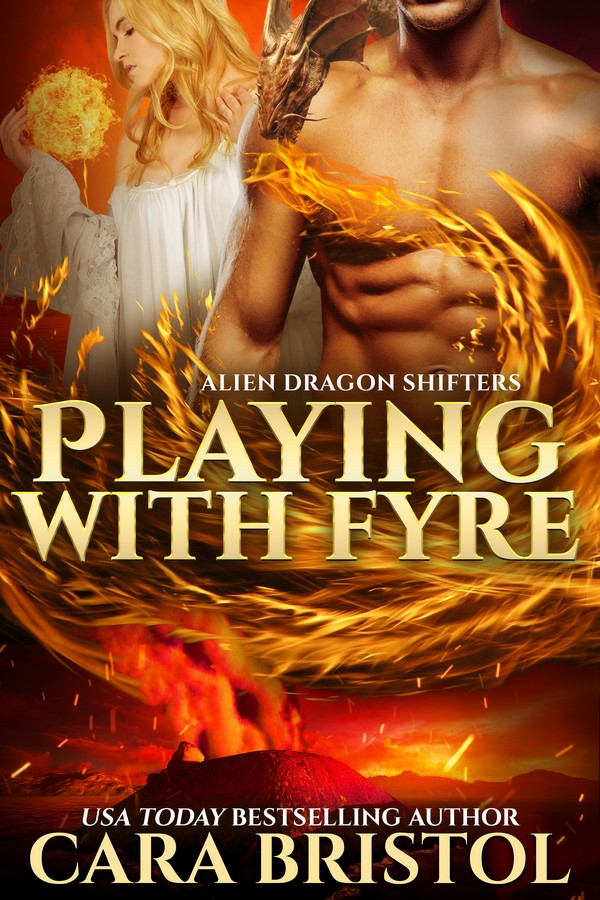 Alien Dragon Shifters book cover 3