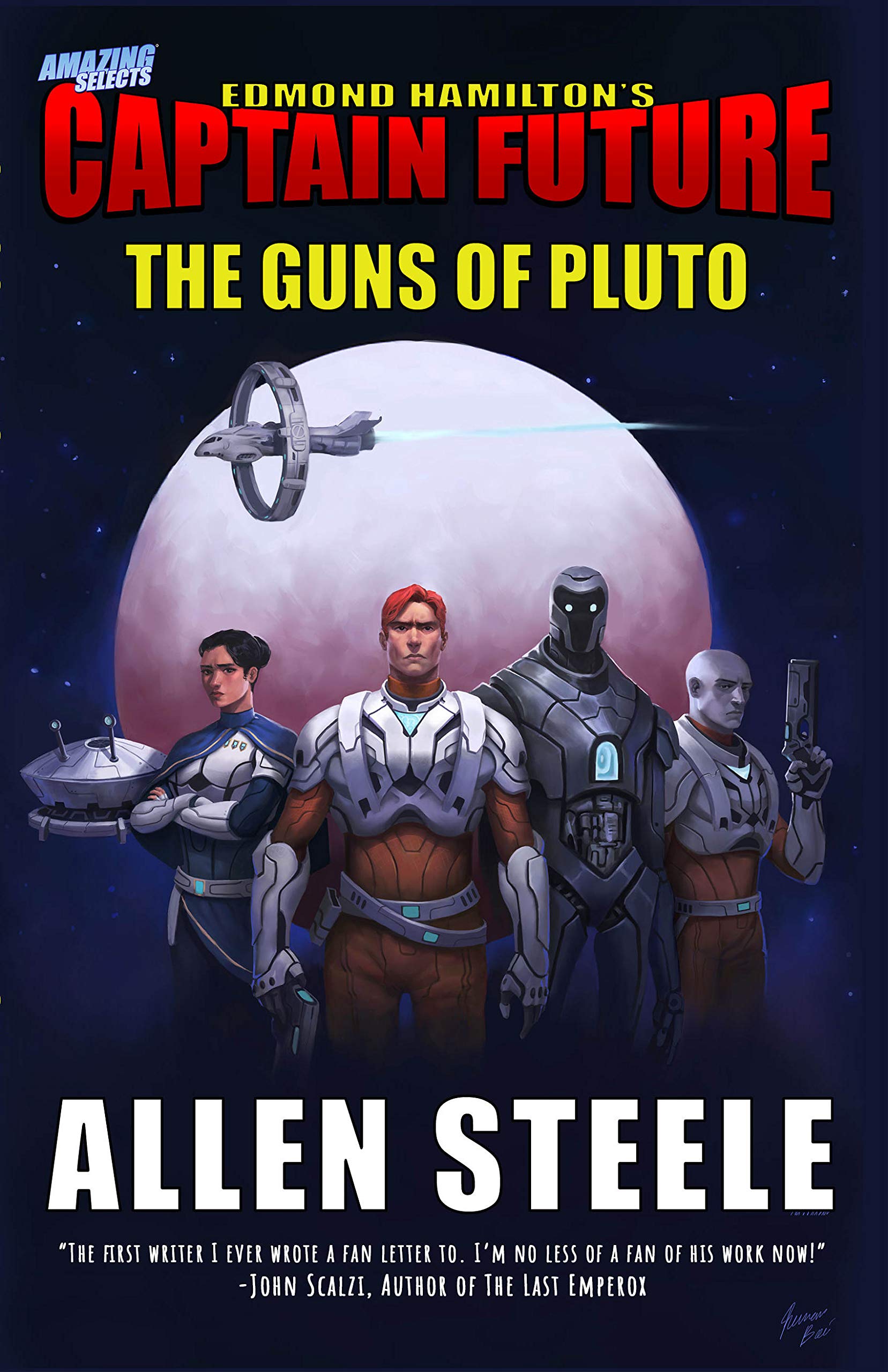 Captain Future (Allen Steele) book cover 3