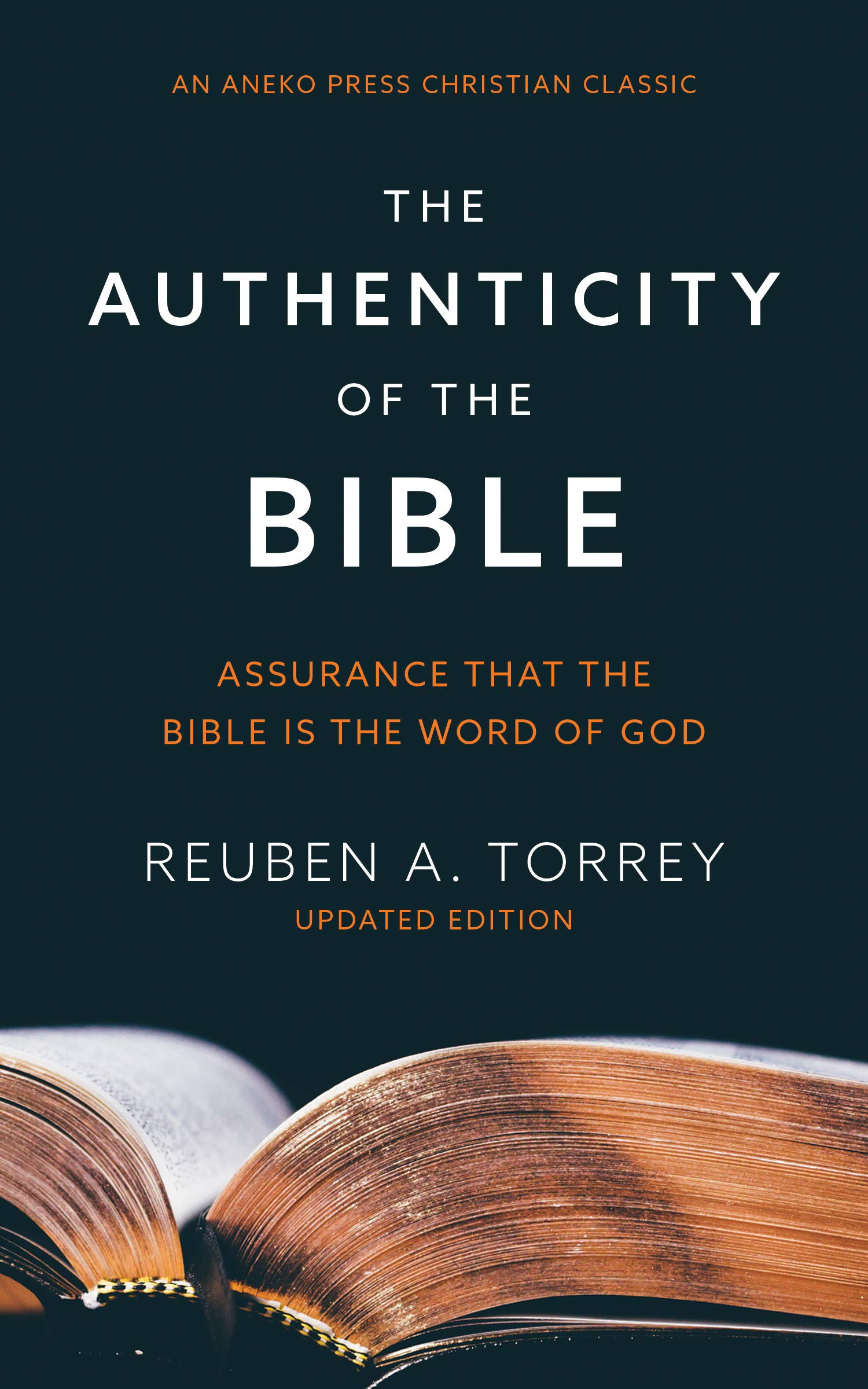 The Authenticity of the Bible book cover