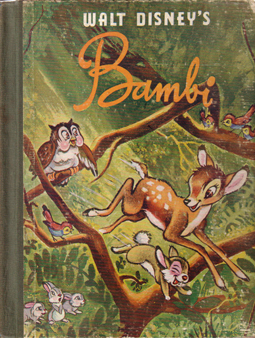 Walt Disney's Bambi book cover