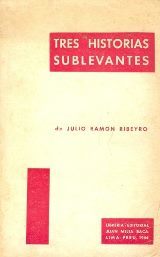Tres historias sublevantes book cover