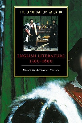 The Cambridge Companion to English Literature, 1500-1600 book cover