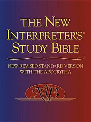 New Interpreters Study Bible book cover