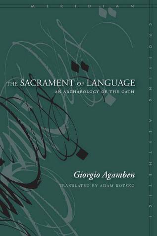 The Sacrament of Language book cover
