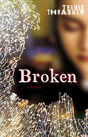 Broken book cover