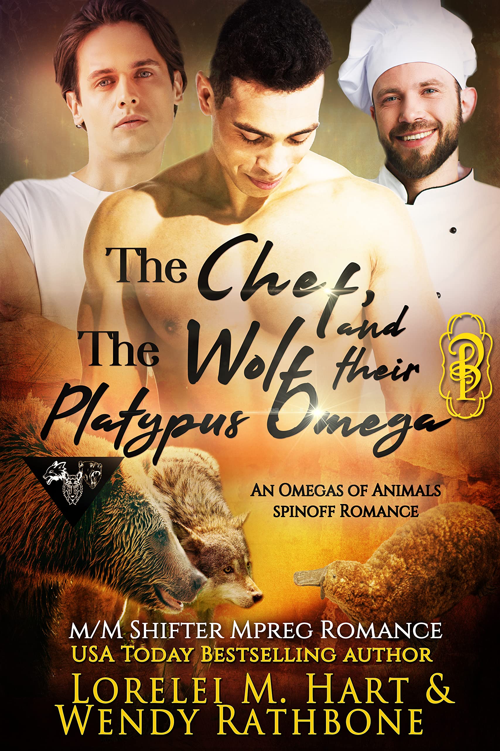 The Chef, the Wolf, and their Platypus Omega book cover