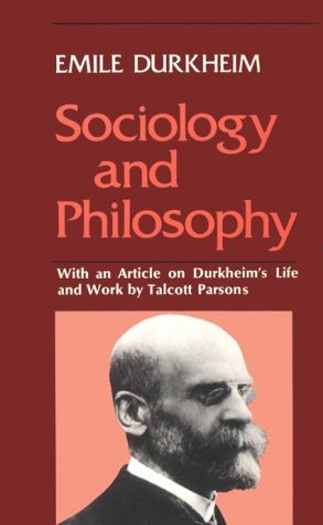 Sociology and Philosophy book cover