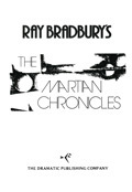 The Martian Chronicles Script book cover