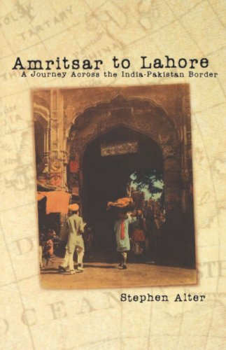 Amritsar to Lahore book cover