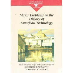 Major Problems in the History of American Technology book cover