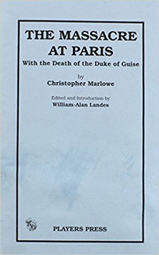 The Massacre At Paris book cover