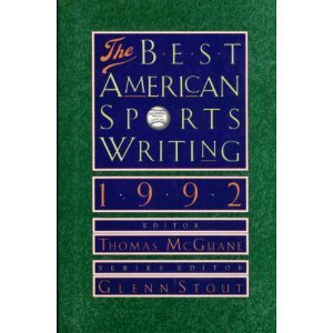 The Best American Sports Writing 1992 book cover