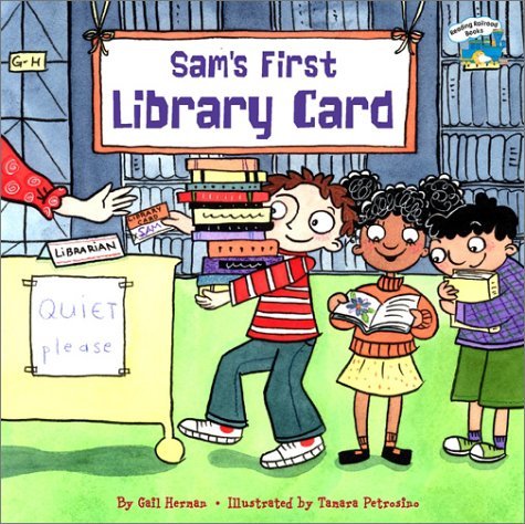 Sam's First Library Card book cover
