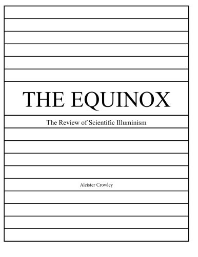 The Equinox, Vol. 1, No. 7 book cover